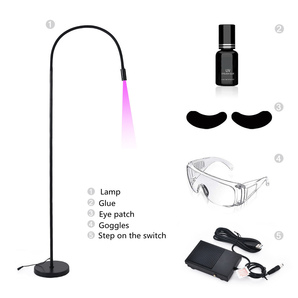 Lampe Led UV extension de cils