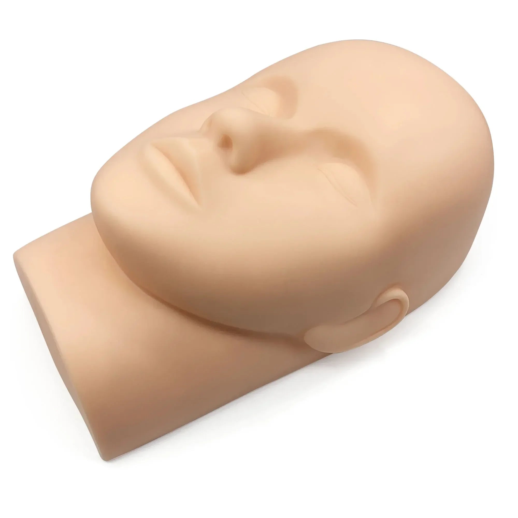 Tête d'entraînement, pratique extensions de cils