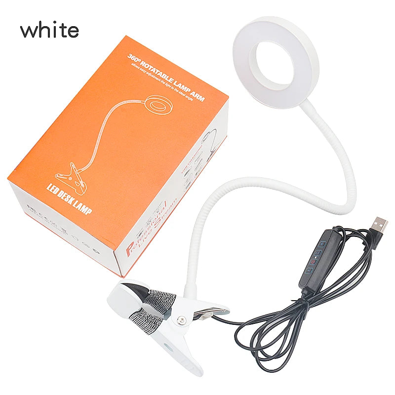 Lampe à cils lumière LED froide chaude bicolore lumière spéciale Salon de beauté