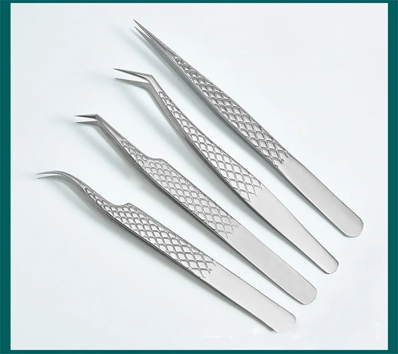 Pinces pour extensions de cils, pince à épiler de précision