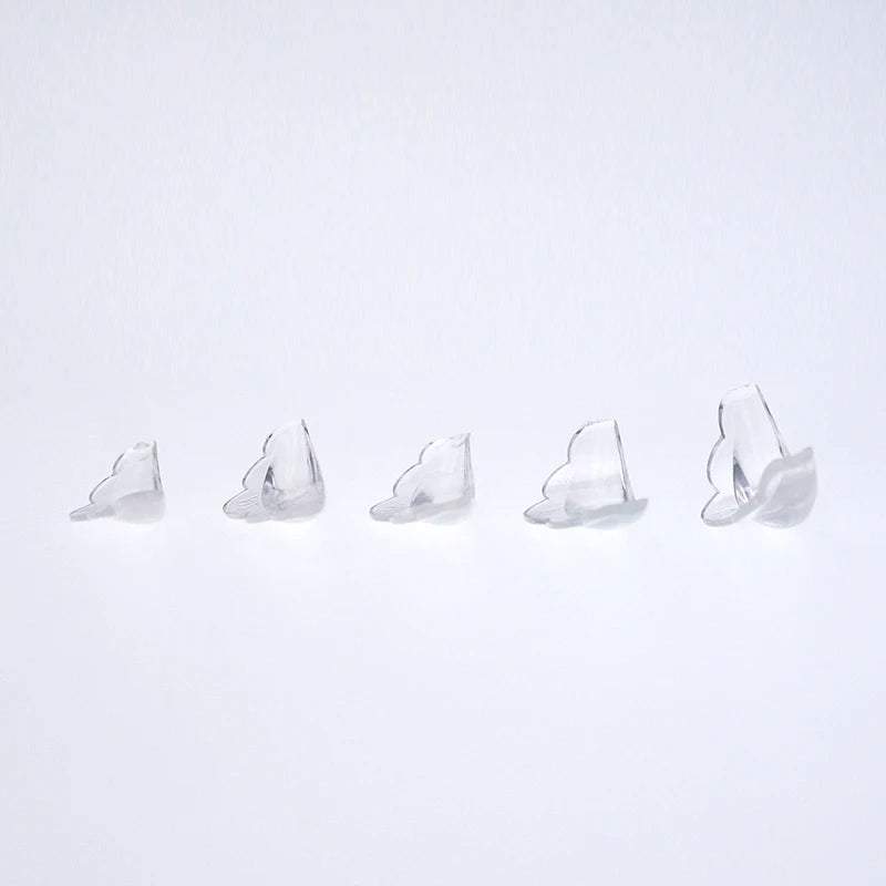 5 Paires silicone rehaussement