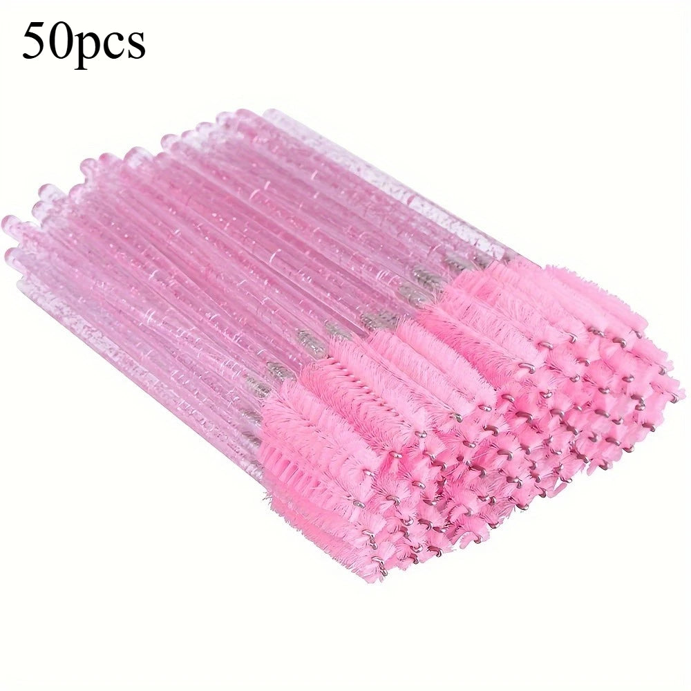 Lot de 50 brosses mascara jetable
