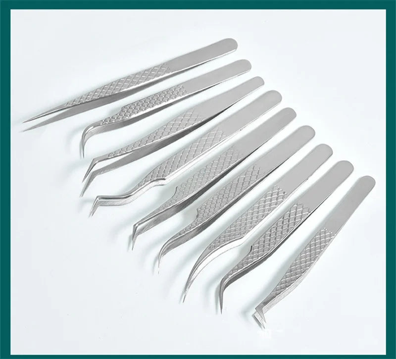 Pinces pour extensions de cils, pince à épiler de précision