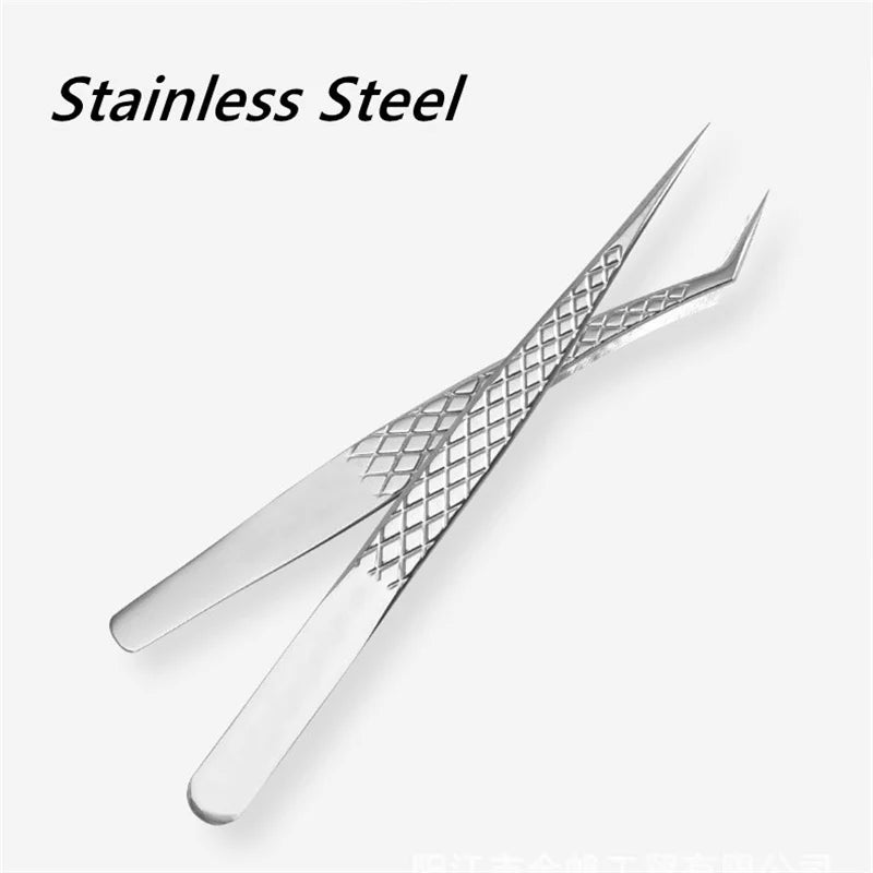 Pinces pour extensions de cils, pince à épiler de précision