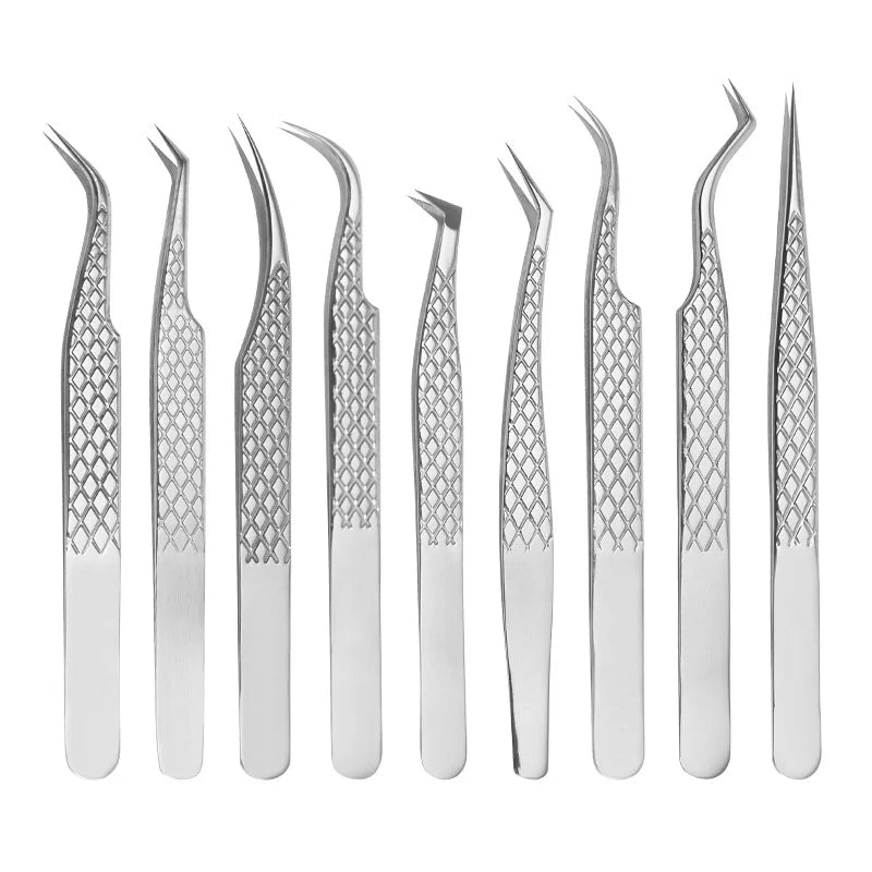 Pinces pour extensions de cils, pince à épiler de précision