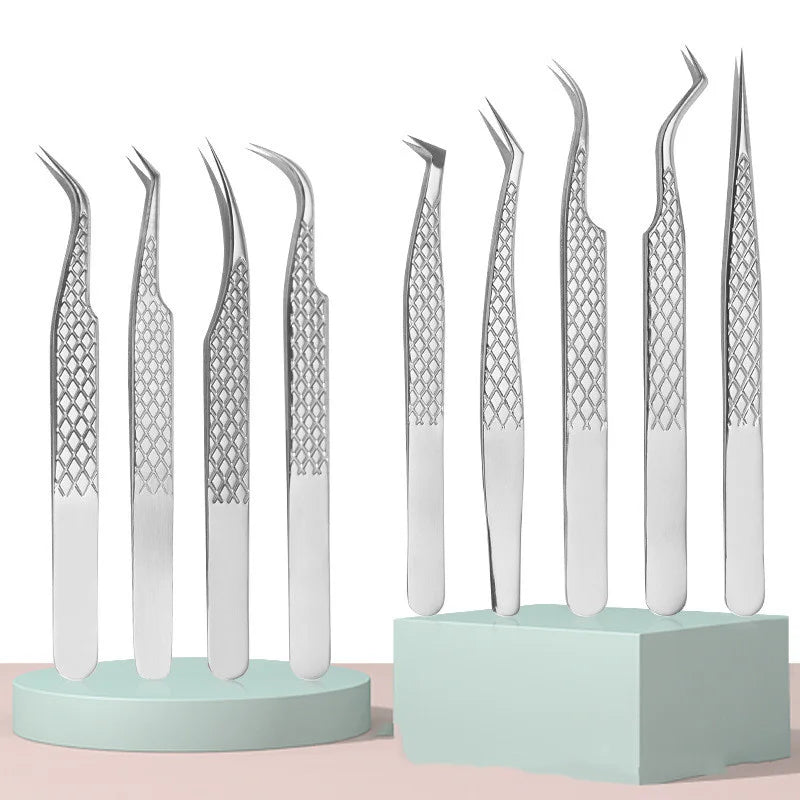 Pinces pour extensions de cils, pince à épiler de précision