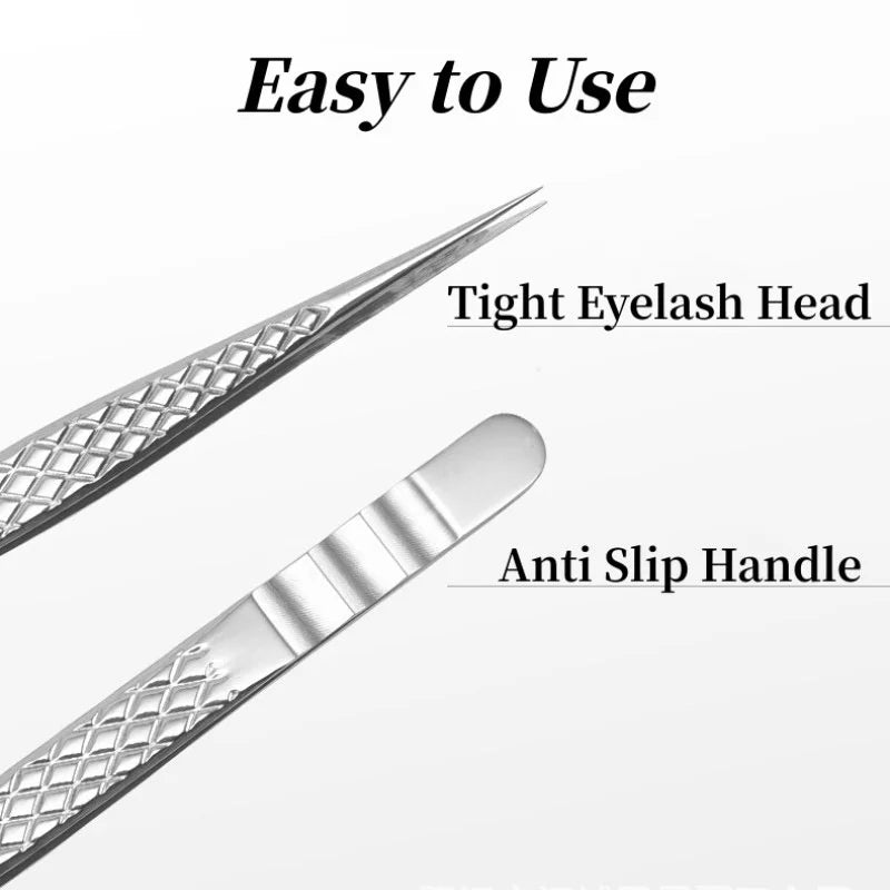 Pinces pour extensions de cils, pince à épiler de précision